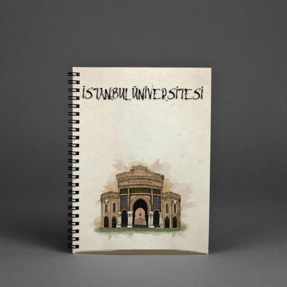 İstanbul Üniversitesi Özel Tasarım Defter 05