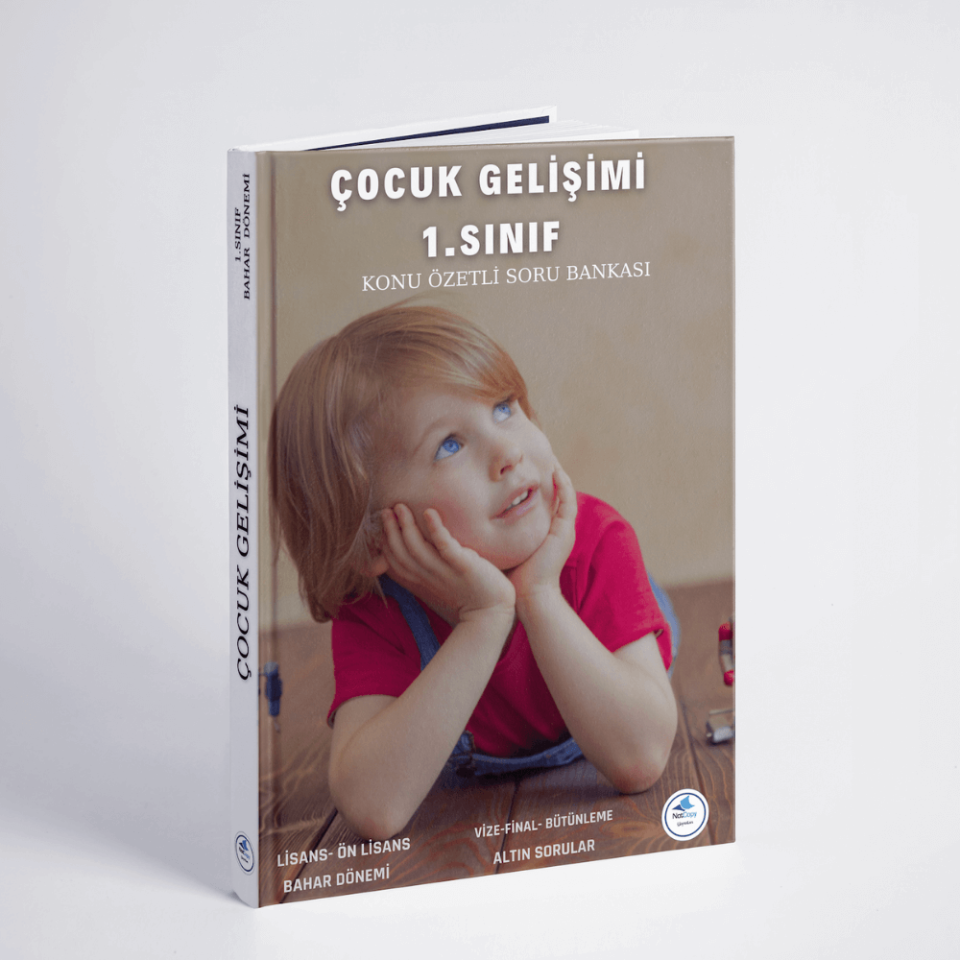 Auzef Çocuk Gelişimi  LİSANS -ÖN LİSANS 1.Sınıf 2026 Bahar Dönemi Konu Özetli Soru Bankası