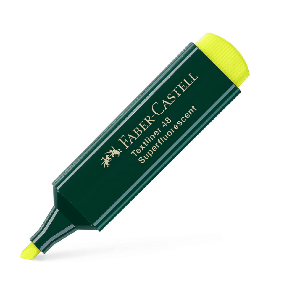 Faber-Castell Fosforlu Kalem Sarı