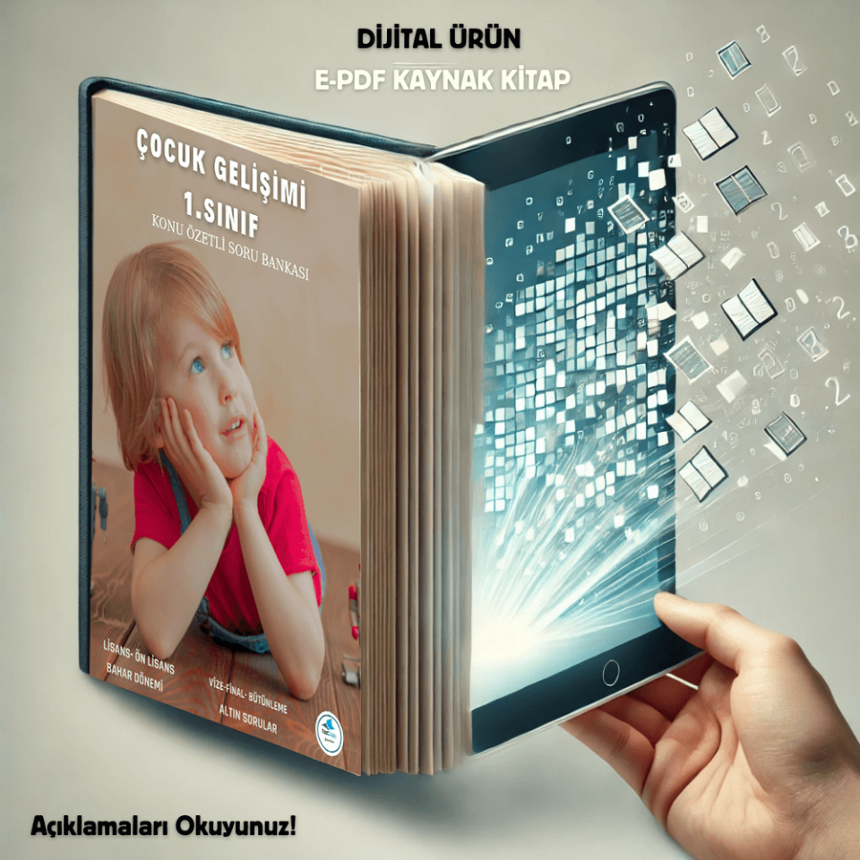 Dijital E-PDF Çocuk Gelişimi 1.sınıf Kaynak kitabı