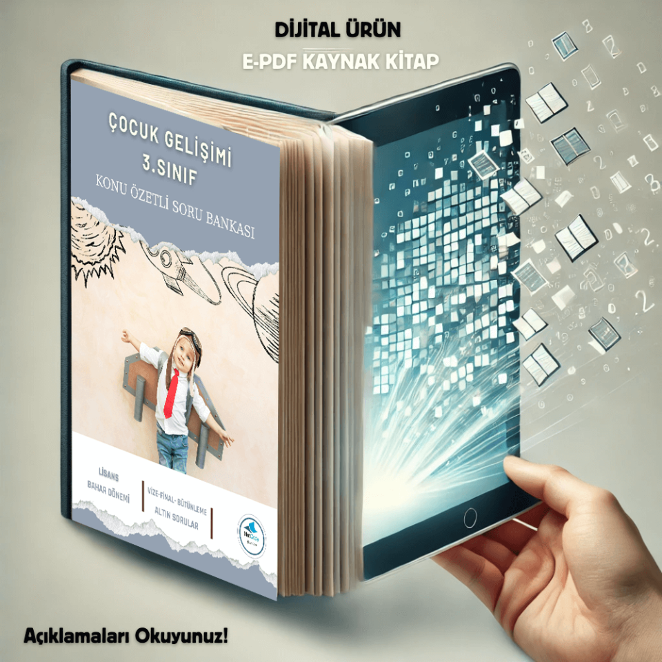 Dijital E-PDF Çocuk Gelişimi 3.sınıf Kaynak kitabı