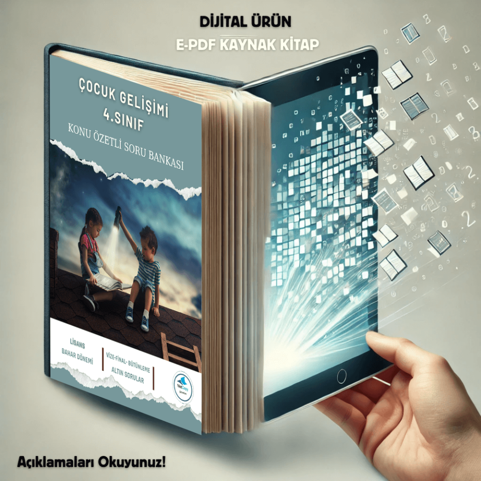 Dijital E-PDF Çocuk Gelişimi 4.sınıf Kaynak Kitabı
