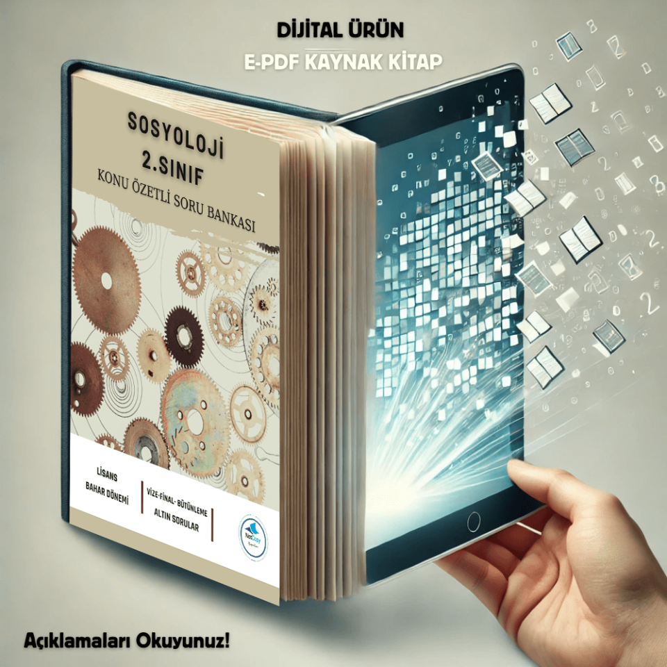 Dijital E-PDF Sosyoloji 2.Sınıf Kaynak Kitabı