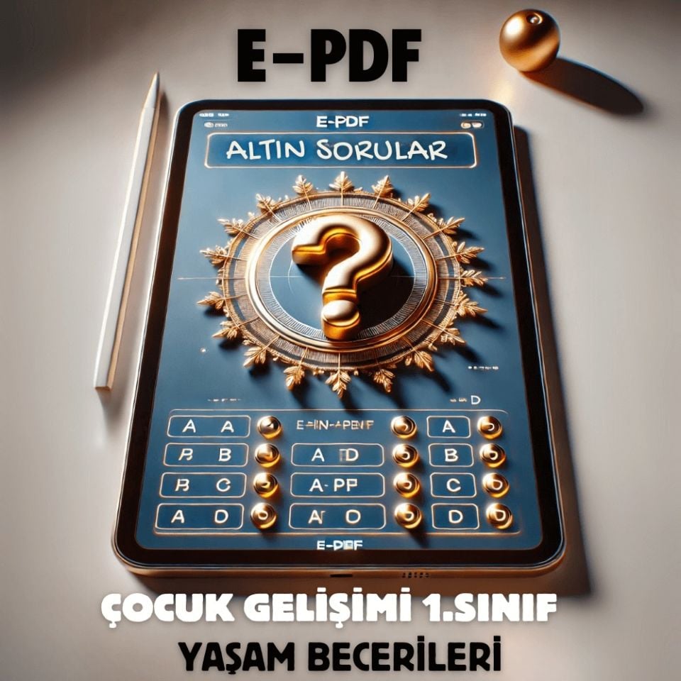 E-PDF Yaşam Becerileri Altın Soruları