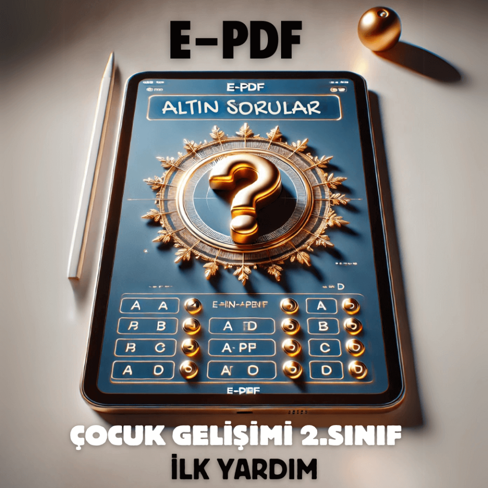 E-PDF İlk Yardım Altın Soruları