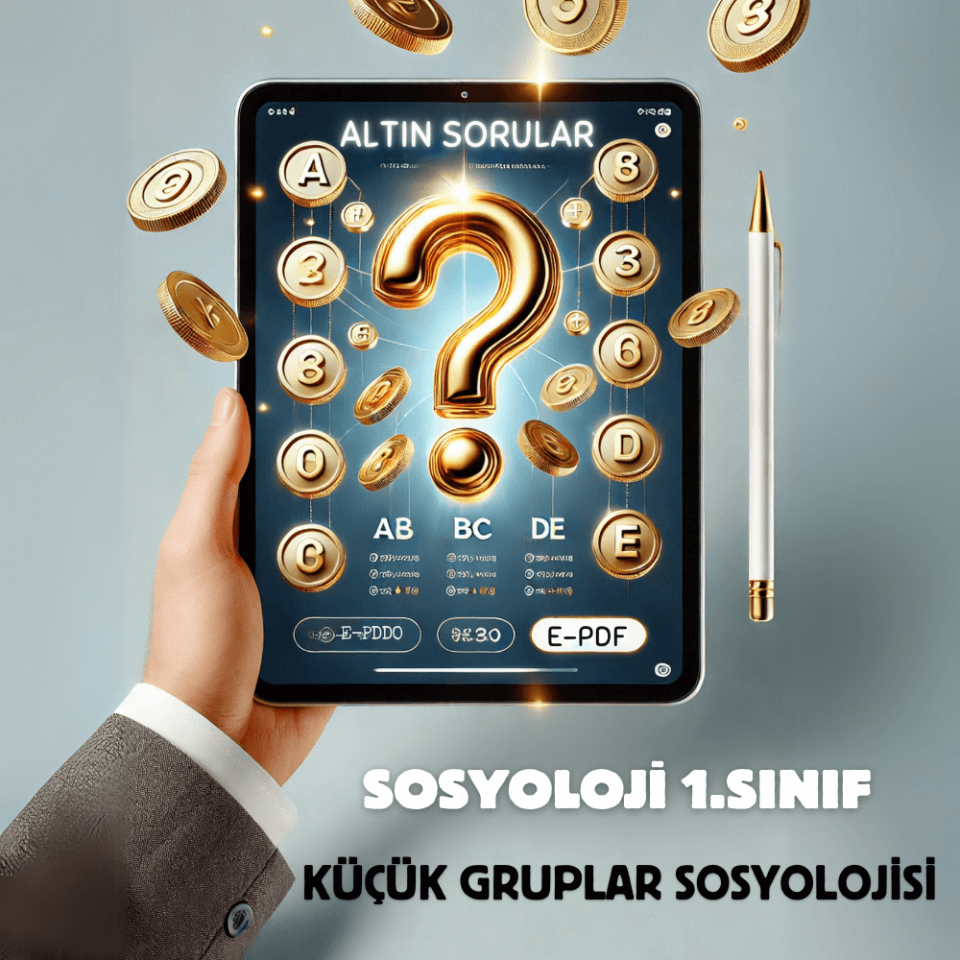 E-PDF Küçük Gruplar Sosyolojisi Altın Soruları