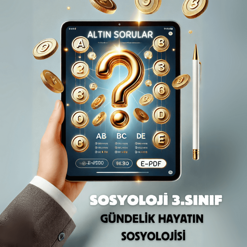E-PDF Gündelik Hayatın Sosyolojisi Soruları