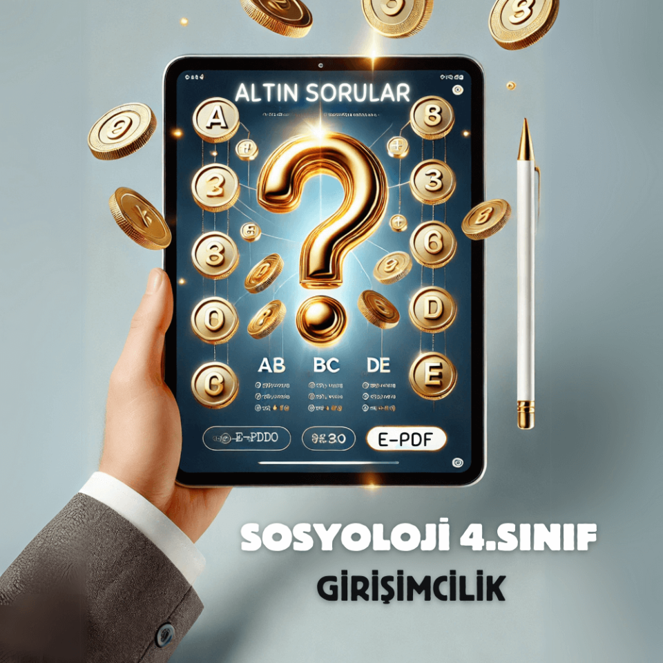 E-PDF Girişimcilik Altın Soruları