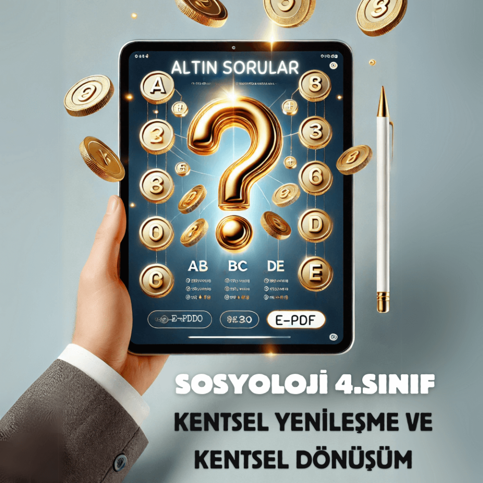 E-PDF Kentsel Yenileşme Ve Kentsel Dönüşüm Altın Soruları