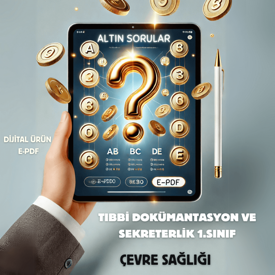 E-PDF Çevre Sağlığı Altın Soruları