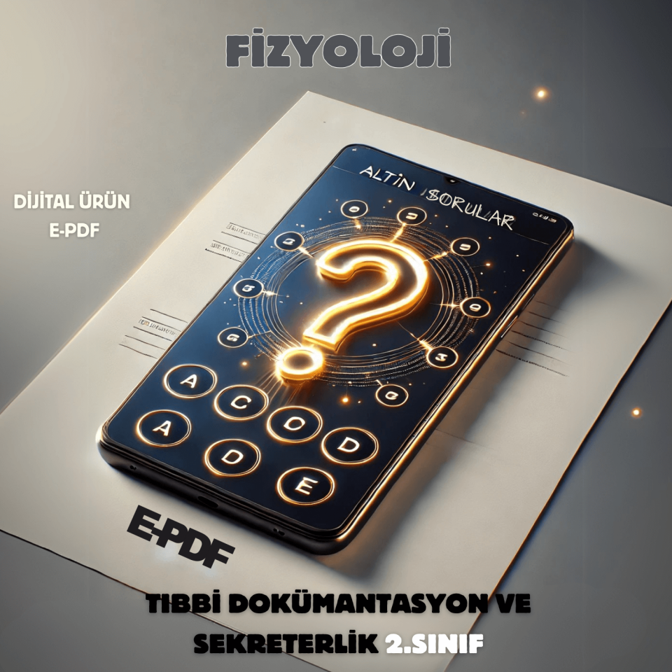 E-PDF  Fizyoloji Altın Soruları