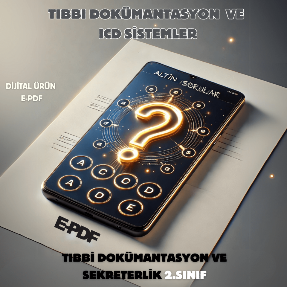 E-PDF  Tıbbi Dokümantasyon ve ICD Sistemler Altın Soruları