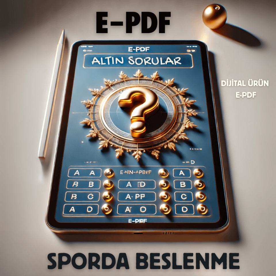 E-PDF Sporda Beslenme Altın Soruları