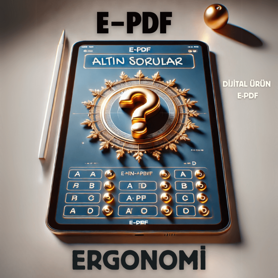 E-PDF Ergonomi Altın Soruları