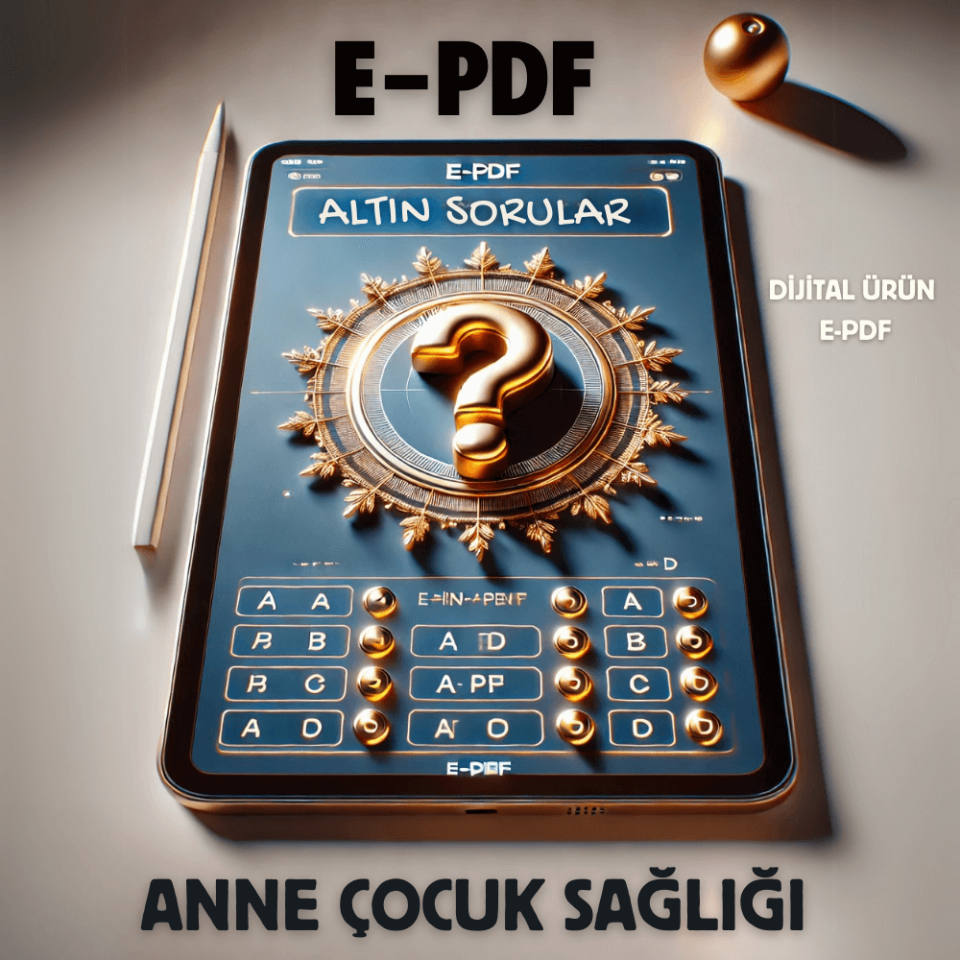 E-PDF Anne Çocuk Sağlığı Altın Soruları
