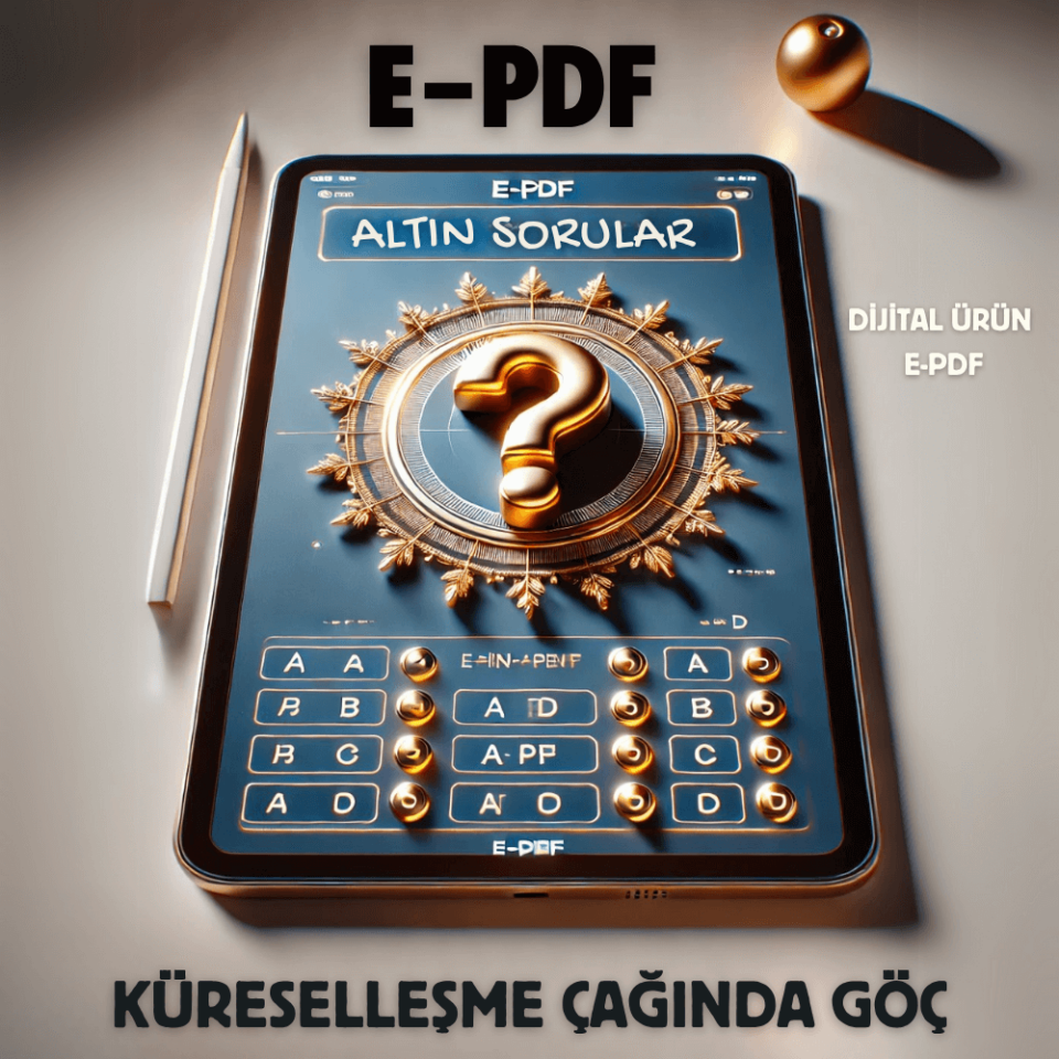 E-PDF Küreselleşme Çağında Göç Altın Soruları