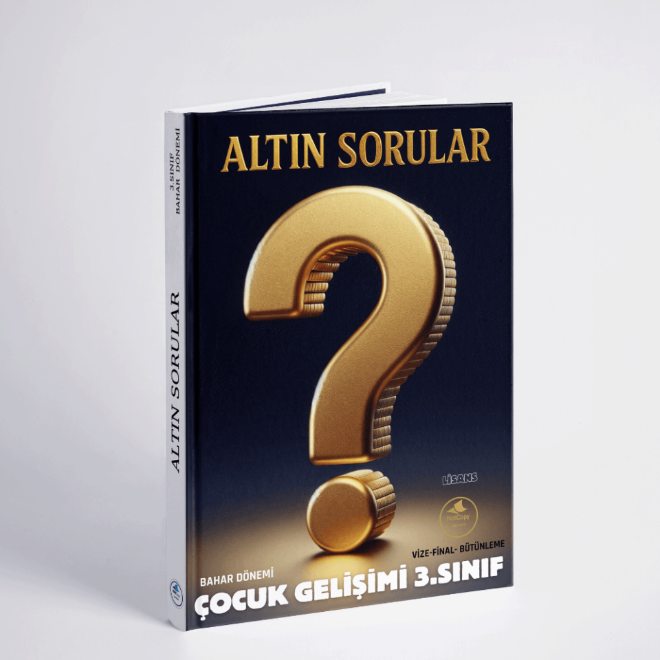 Çocuk Gelişimi 3.Sınıf Altın Sorular